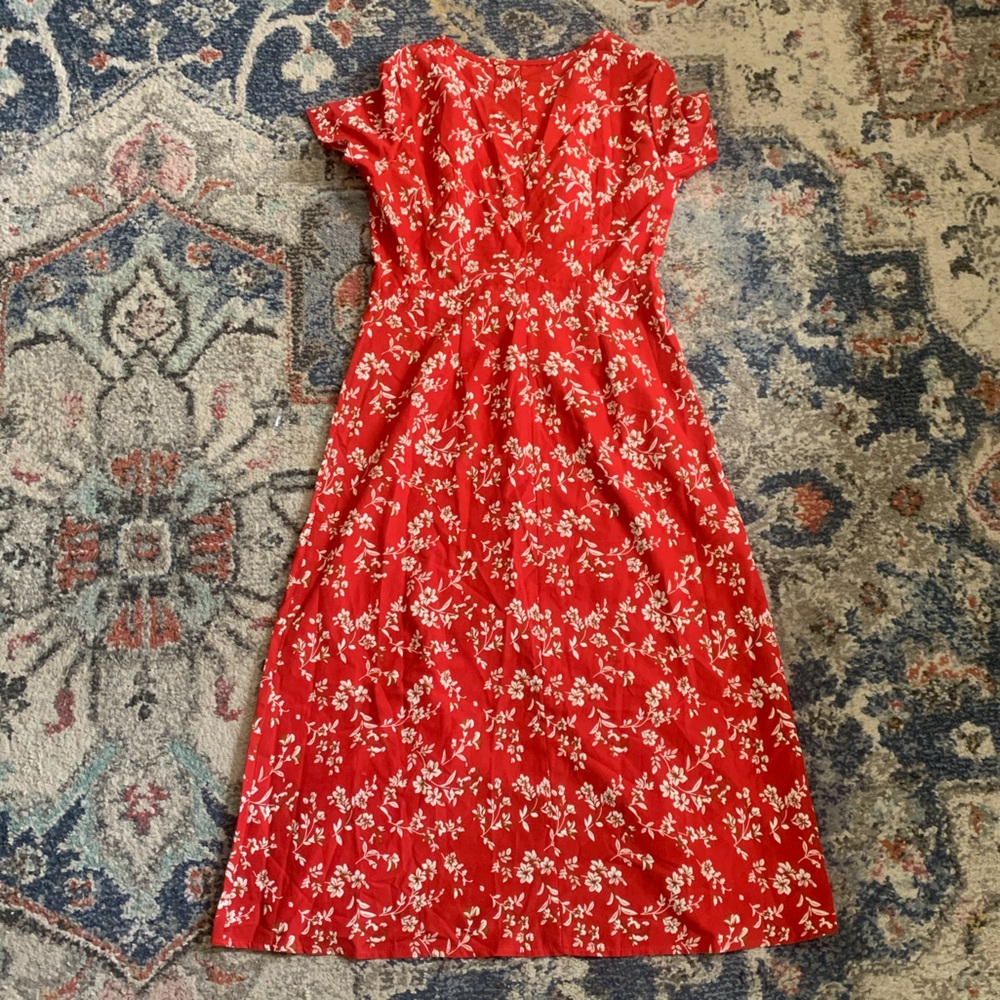 SHEIN Floral Button-Up Maxi Dress - Picture 5 of 7
